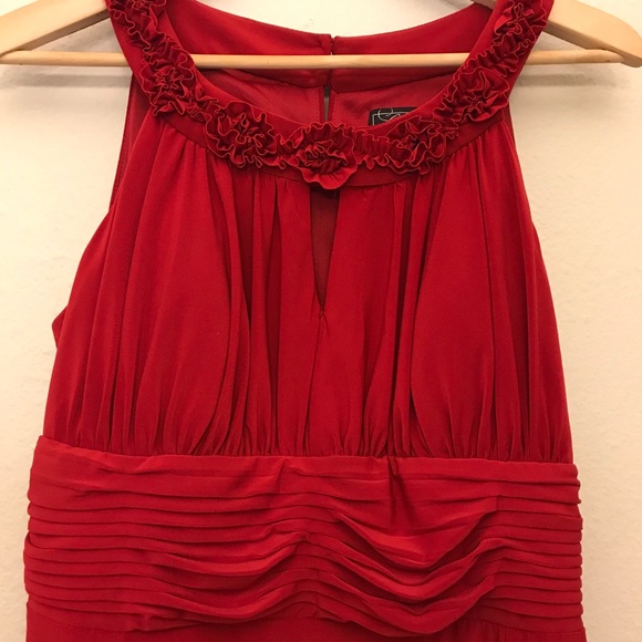 Dress Barn Collection Red  Party Cocktail Dress - Picture 4 of 9